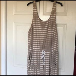 Striped Aerie Jumpsuit